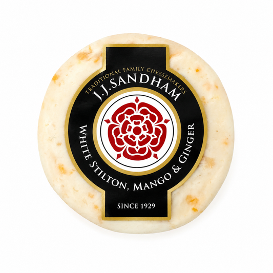 White Stilton, Mango & Ginger Cheese
