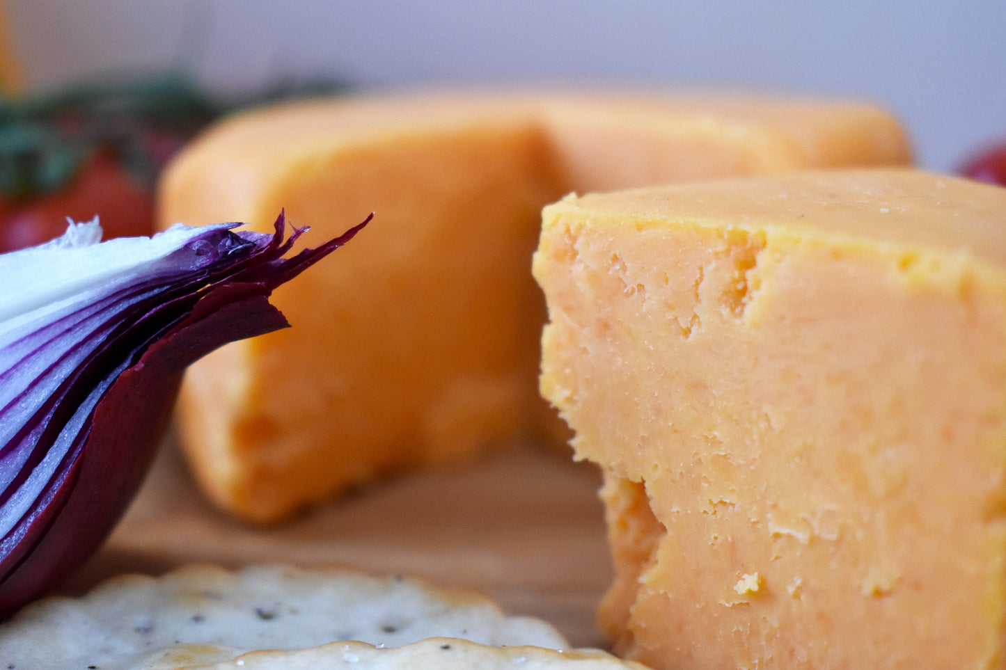 Red Crunch Red Leicester Cheese Truckle, 200g